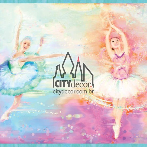 Faixa decorativa bailarinas Faixa decorativa bailarinas
