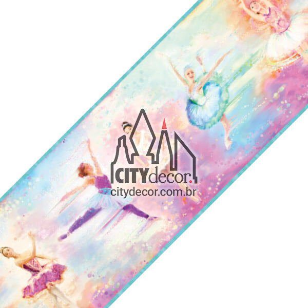 Faixa decorativa bailarinas Faixa decorativa bailarinas