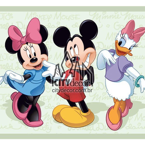 Faixa de parede infantil Mickey Faixa de parede infantil Mickey