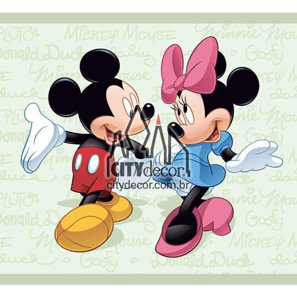 Faixa decorativa infantil Mickey Faixa decorativa infantil Mickey