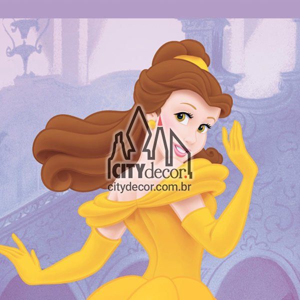 Faixa de parede Princesas Disney