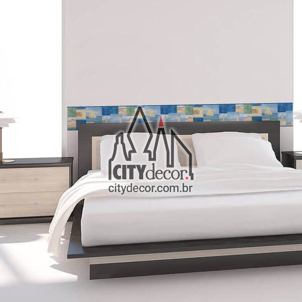 Faixa de parede border A Praia Faixa de parede border A Praia