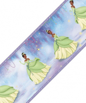 Faixa decorativa de parede princesa Tiana