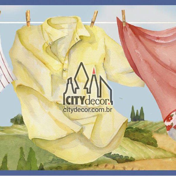 Faixa de parede para lavanderia Faixa de parede para lavanderia