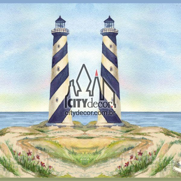 Faixa decorativa Farol da Praia Faixa decorativa Farol da Praia