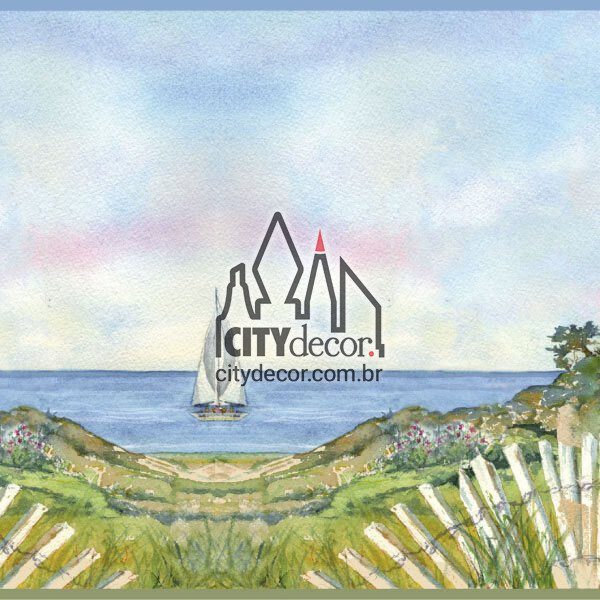 Faixa de parede Farol da Praia Faixa de parede Farol da Praia