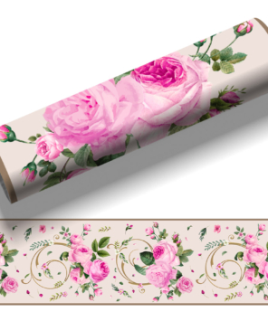 Faixa de parede buquê de rosas para quarto