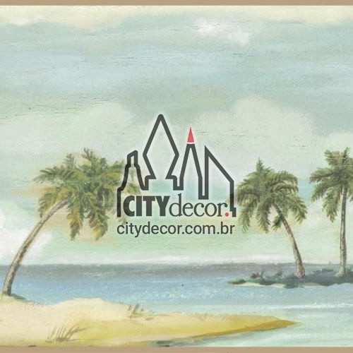 Adesivo Ilha deserta Adesivo Ilha deserta