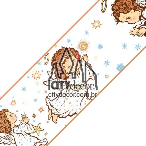 Faixa de parede anjos da guarda Faixa de parede anjos da guarda