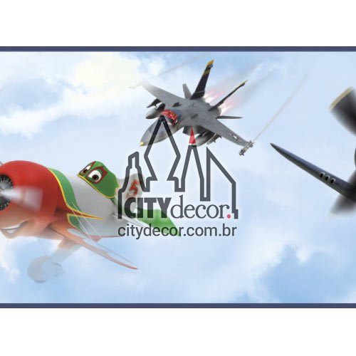 Faixa para quarto Aviões Disney Faixa para quarto Aviões Disney