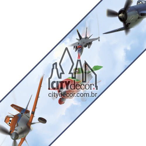 Faixa decorativa Aviões Disney Faixa decorativa Aviões Disney