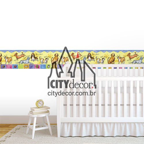Faixa decorativa Cachorrinhos Faixa decorativa Cachorrinhos