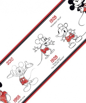 Faixa decorativa filmografia do Mickey