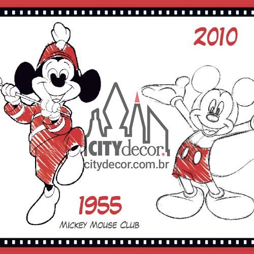 Faixa decorativa Mickey Faixa decorativa Mickey