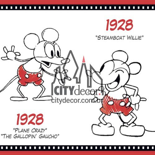 Faixa para quarto de bebe Mickey Faixa para quarto de bebe Mickey