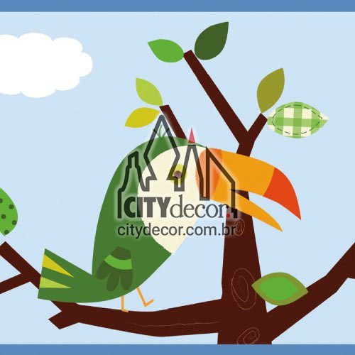 Faixa para quarto infantil passarinhos e corujinha Faixa para quarto infantil passarinhos e corujinha