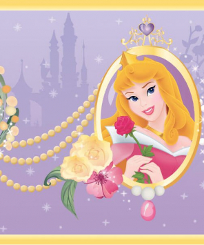 Faixa infantil Princesas Disney - lilás