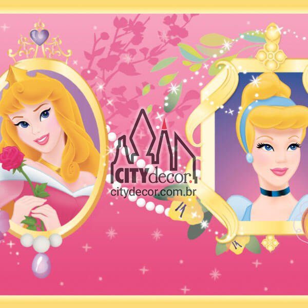 Faixa infantil Princesas Disney - pink Faixa infantil Princesas Disney - pink