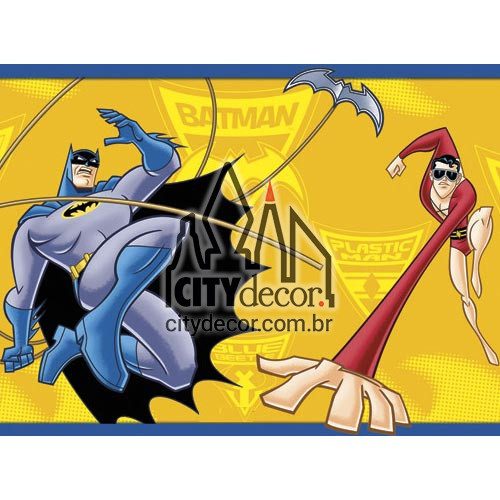 Faixa decorativa Batman bravos e destemidos Faixa decorativa Batman bravos e destemidos