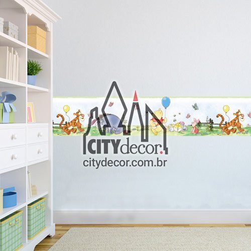 Faixa de parede Ursinho Pooh Faixa de parede Ursinho Pooh