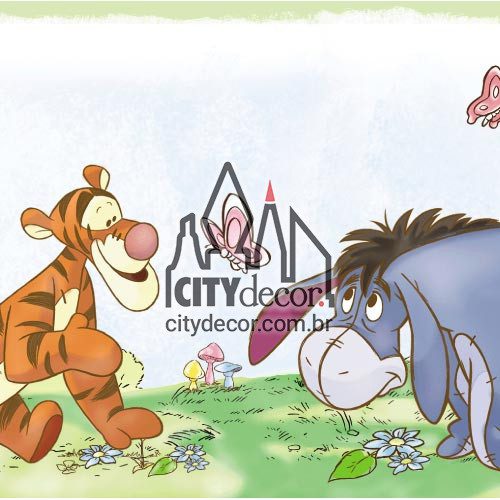 Border de parede Ursinho Pooh Border de parede Ursinho Pooh