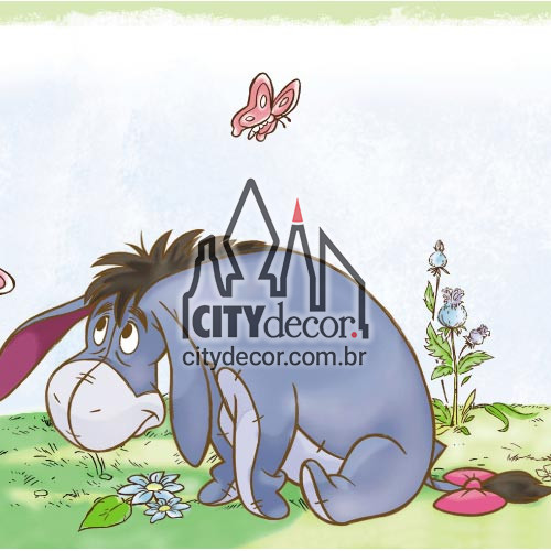 Faixa para quarto de bebê Ursinho Pooh Faixa para quarto de bebê Ursinho Pooh