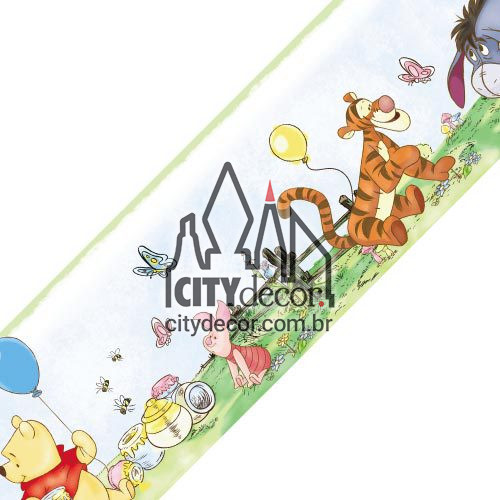 Faixa decorativa Ursinho Pooh Faixa decorativa Ursinho Pooh