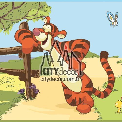 Faixa para quarto de bebê Ursinho Puff Faixa para quarto de bebê Ursinho Puff