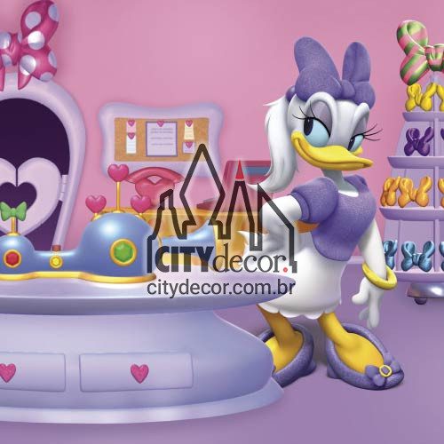 Faixa de parede Lojinha da Minnie Faixa de parede Lojinha da Minnie