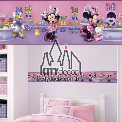Faixa decorativa Minnie Faixa decorativa Minnie