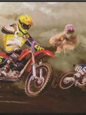 Adesivo motos no motocross