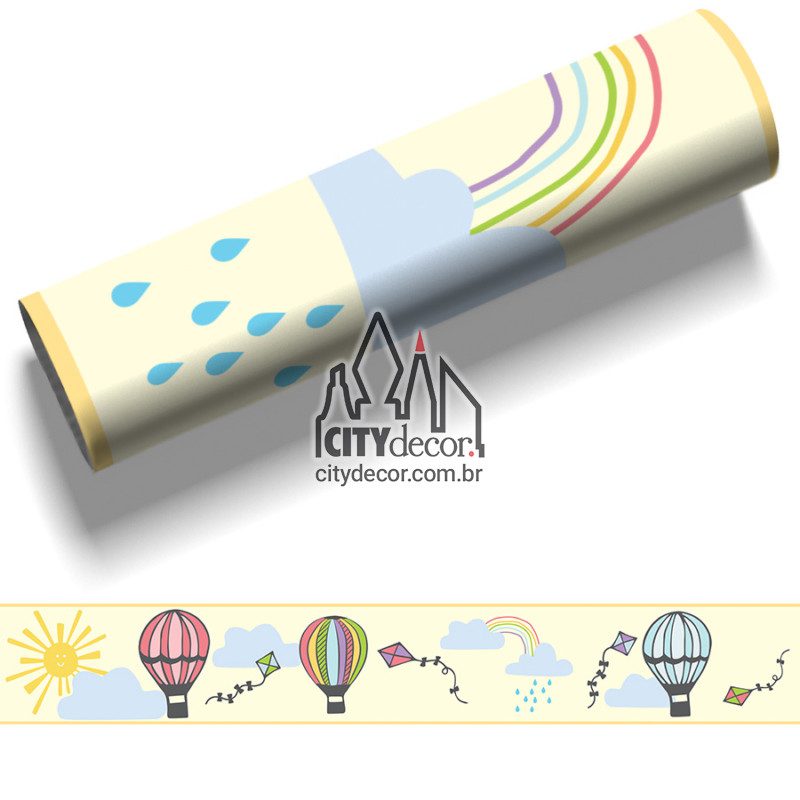 Faixa adesiva pipas e balões Faixa adesiva pipas e balões