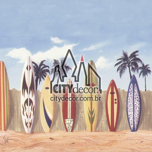 Faixa de parede surfistas Faixa de parede surfistas
