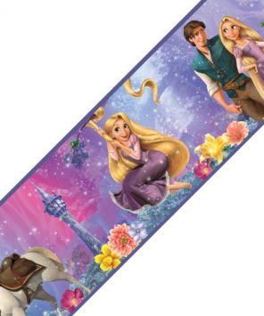 Faixa decorativa infantil Rapunzel