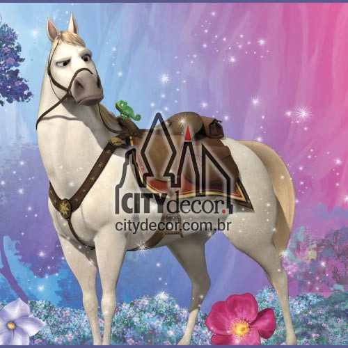 Adesivo de parede Rapunzel Adesivo de parede Rapunzel