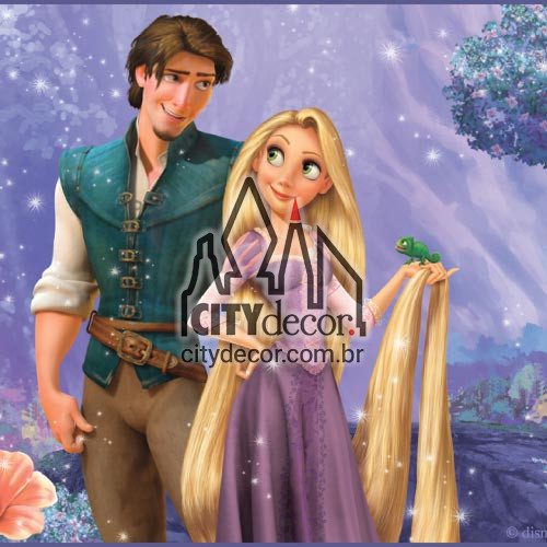 Faixa decorativa Rapunzel Faixa decorativa Rapunzel