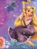 Faixa de parede Rapunzel