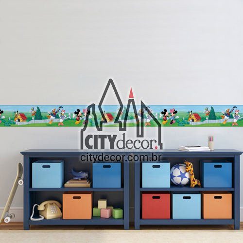 Faixa decorativa infantil Mickey Faixa decorativa infantil Mickey