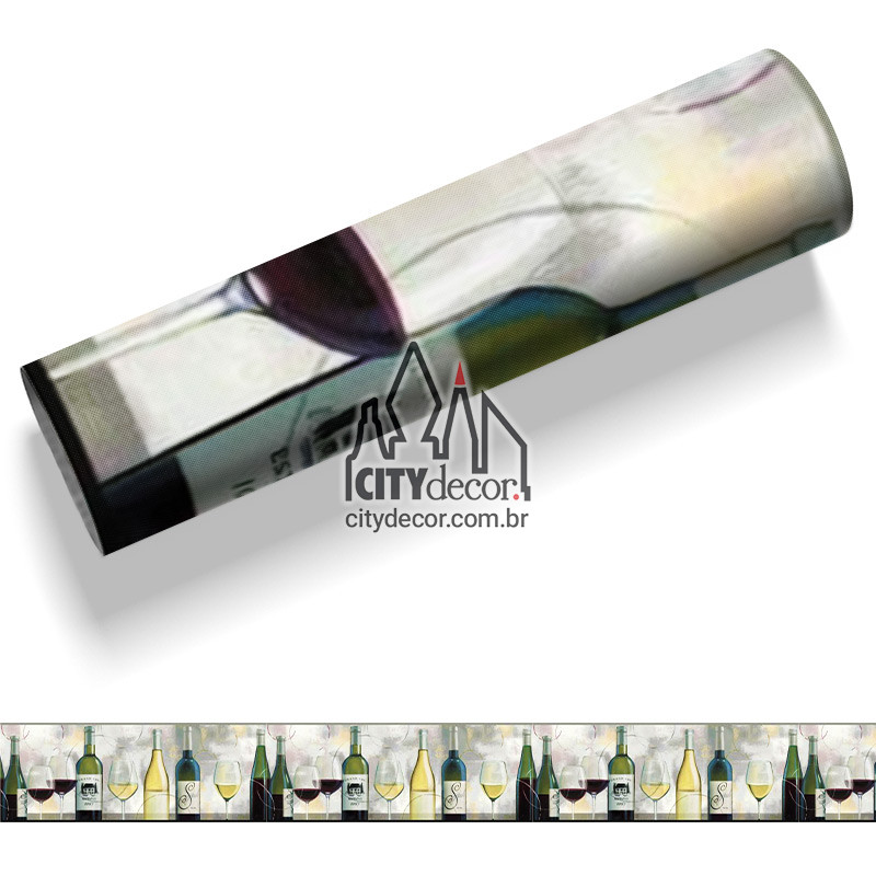 Faixa decorativa vinho Faixa decorativa vinho