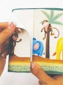Faixa decorativa para quarto infantil bichinhos safari