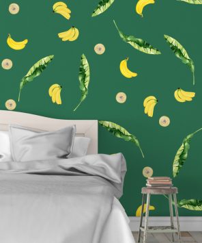 Adesivo de parede bananas