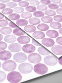 kit adesivo de parede confeti de aquarela lilás
