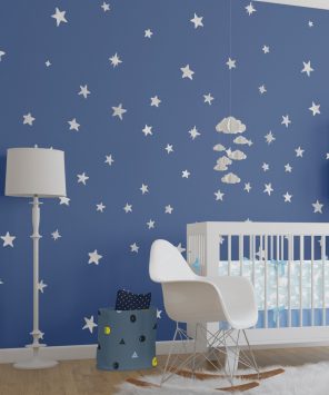 Adesivo de parede estrelas tortinhas