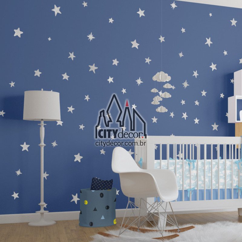 Adesivo de parede estrelas tortinhas Adesivo de parede estrelas tortinhas