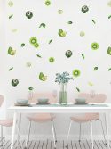 Adesivo de parede frutas verdes
