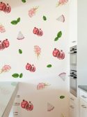 Adesivo de parede cozinha frutas exóticas