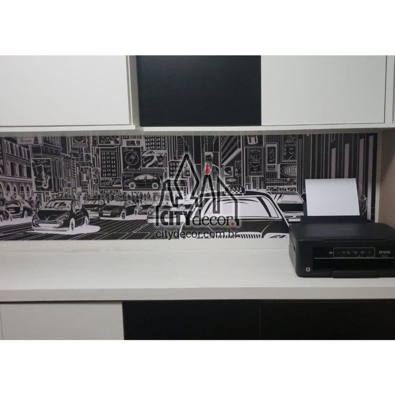 Painel adesivo New York Broadway Painel adesivo New York Broadway