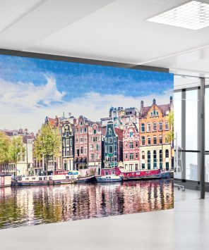 Painel fotográfico Amsterdam