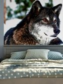 Painel fotográfico lobo