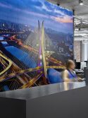Painel fotográfico adesivo ponte estaiada de São Paulo